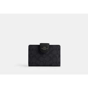 Medium Corner Zip Wallet In Signature Canvas